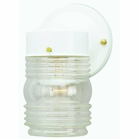 CANARM IMPORTS Home Impressions Jelly Jar Outdoor Wall Fixture IOL20WH